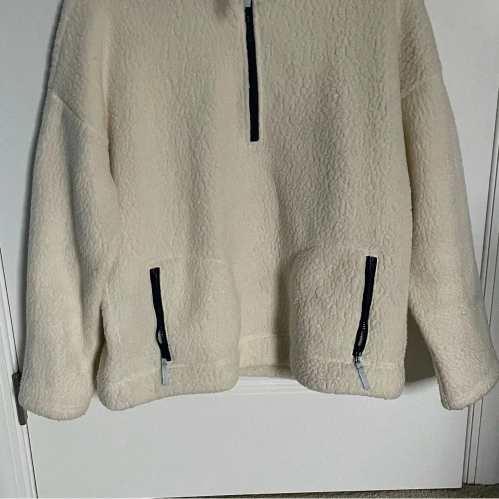 J. Crew Polartec Fleece Half-zip Pullover Jacket nbnn